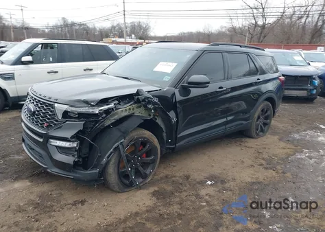 2021 Ford Explorer St из США, поврежденный, VIN 1FM5K8GC3MGC11863